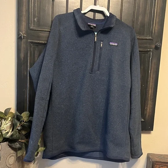 Patagonia Men's Better Sweater Quarter Zip XL - Picture 1 of 10